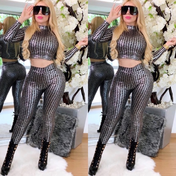 Metallic 2 piece set - Picture 1 of 1